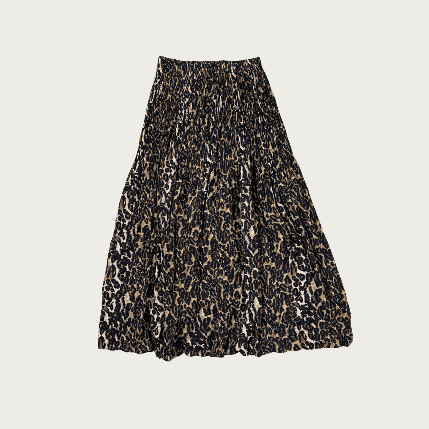 (XS/S) 90s/Y2K Leopard Print Maxi Skirt