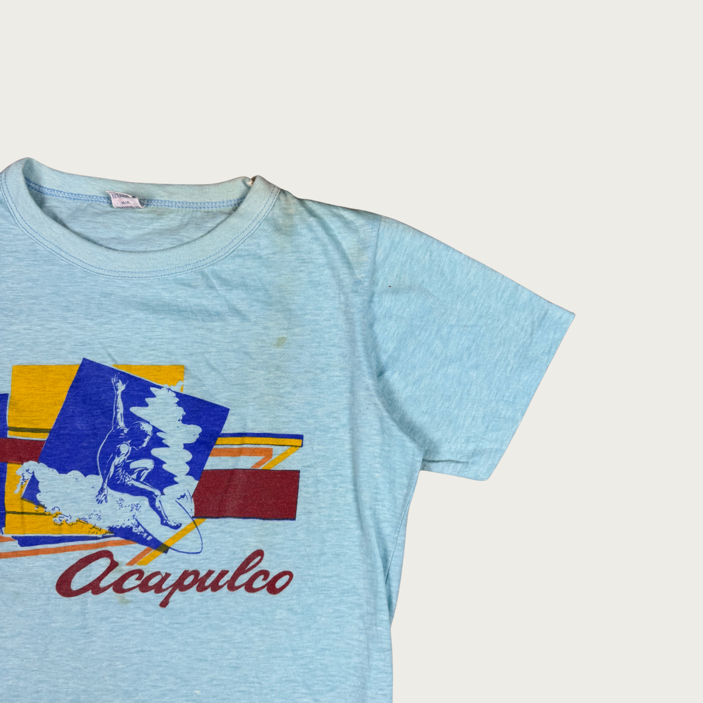(XS/S) 70s/80s Acapulco Baby Tee