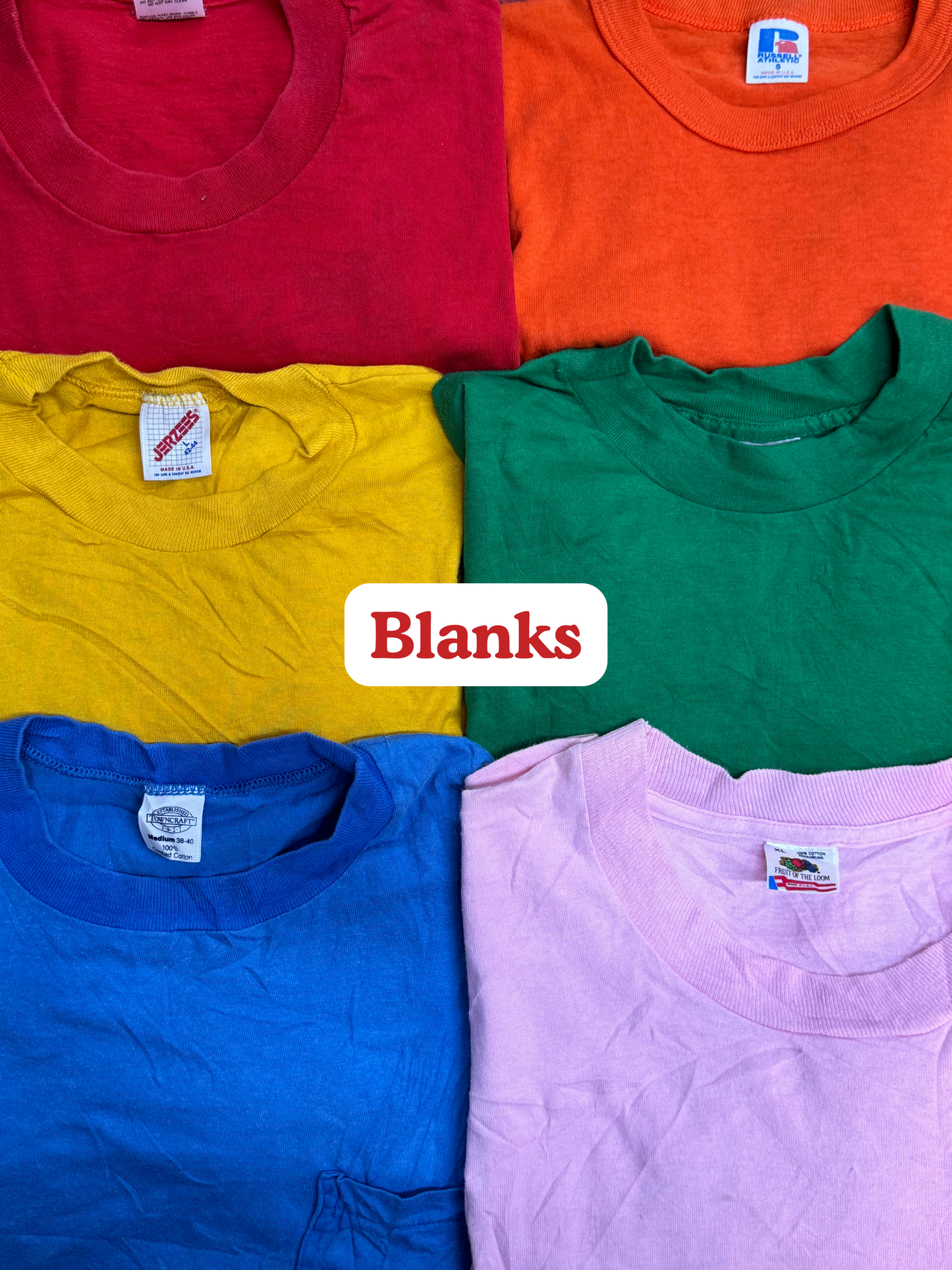 Wholesale Tees Box (50 lbs)
