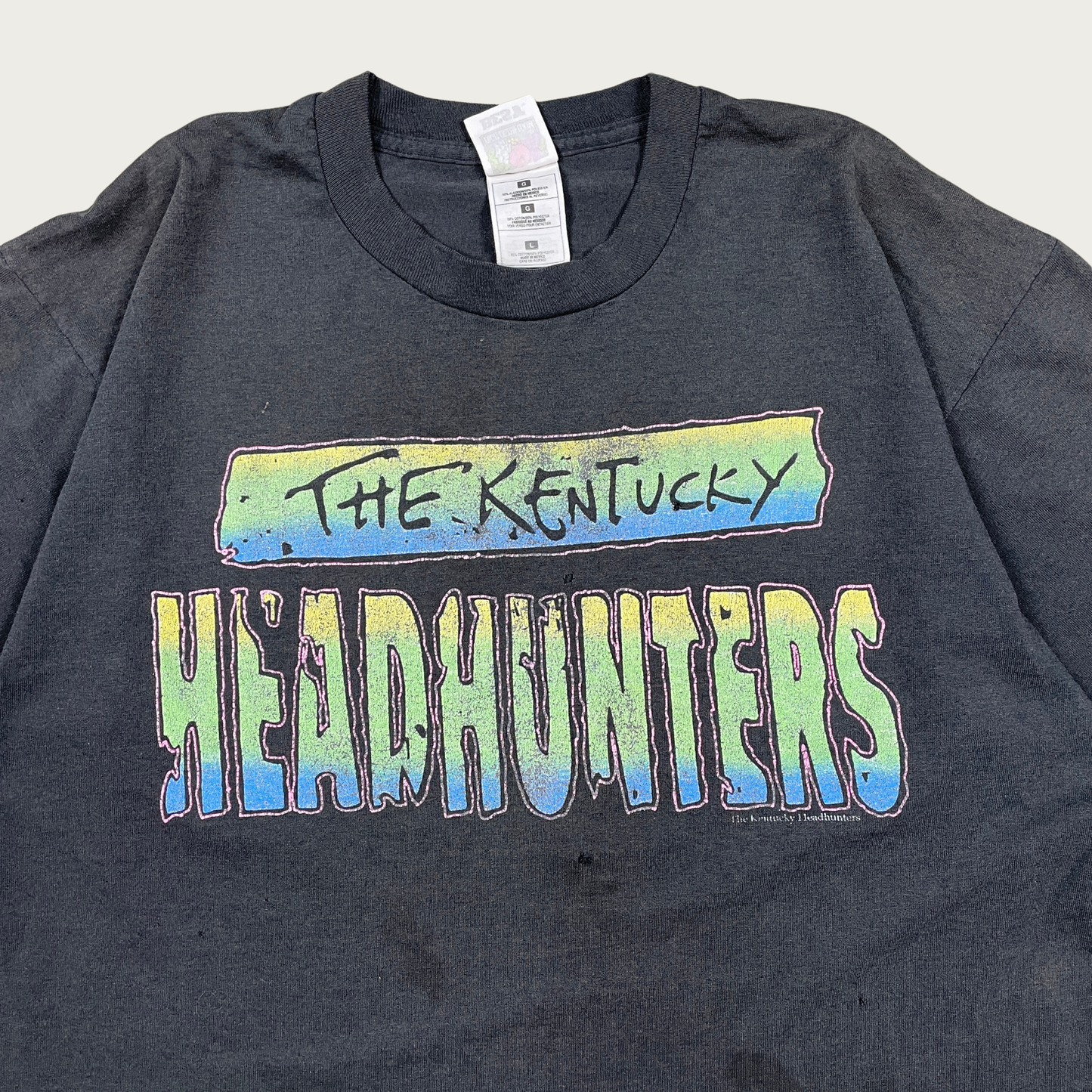 (L) 1996 The Kentucky Headhunters Distressed Tour Tee