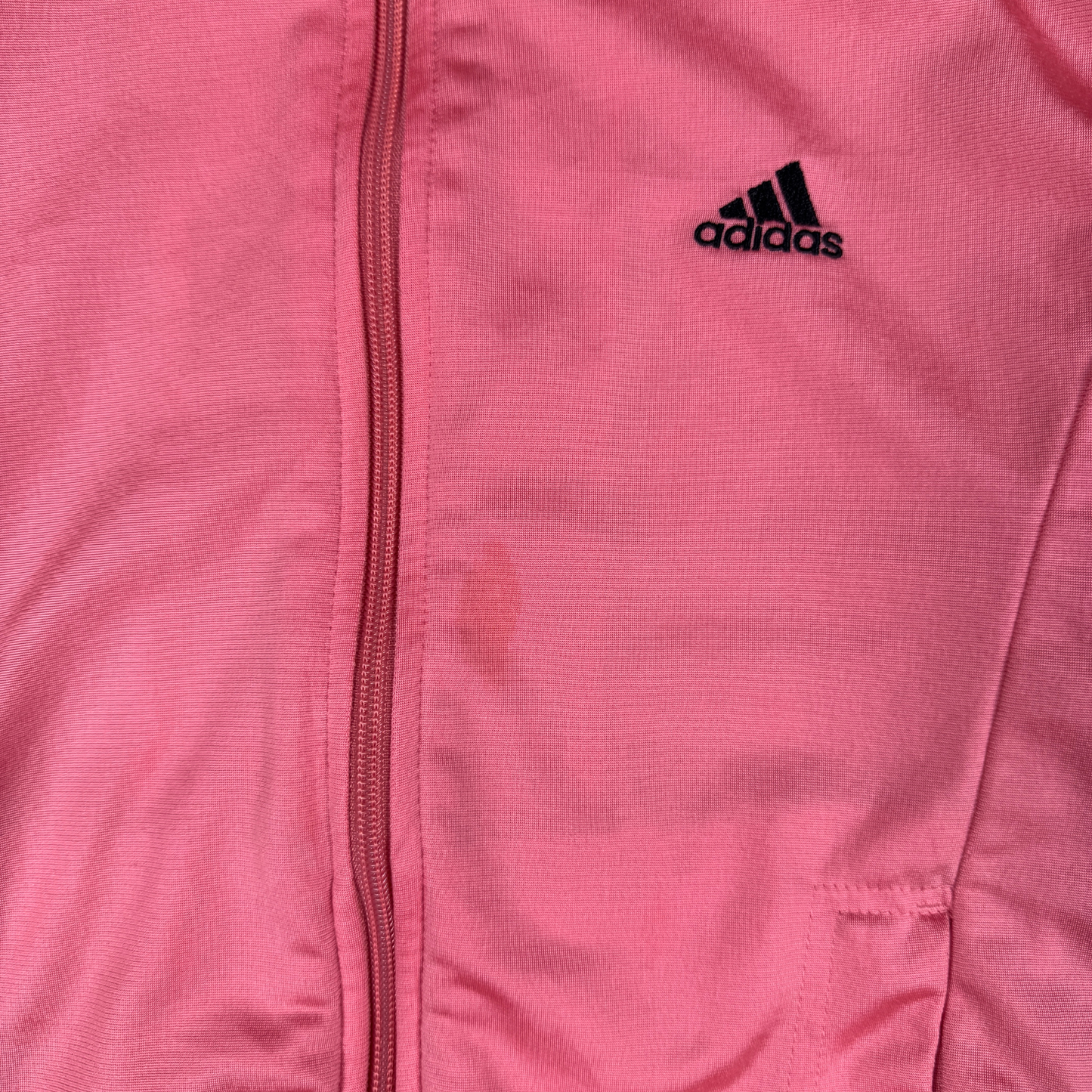 (M) Pink/Black Adidas Track Jacket