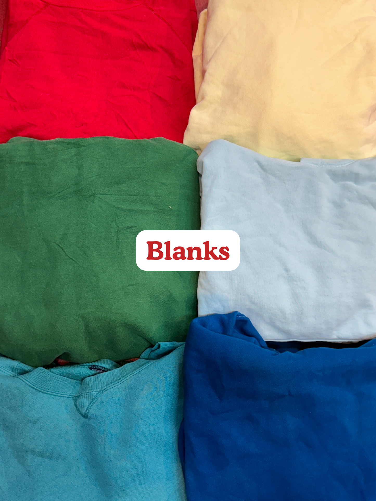 Wholesale Sweatshirts Box (50 lbs)