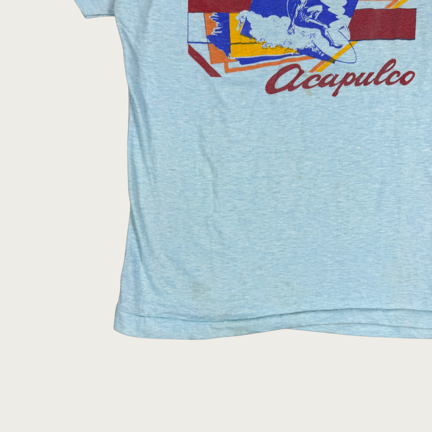 (XS/S) 70s/80s Acapulco Baby Tee