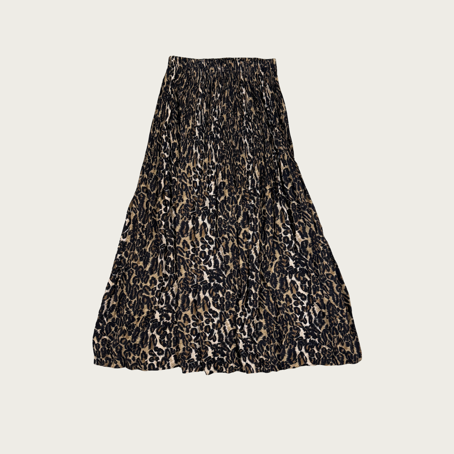 (XS/S) 90s/Y2K Leopard Print Maxi Skirt