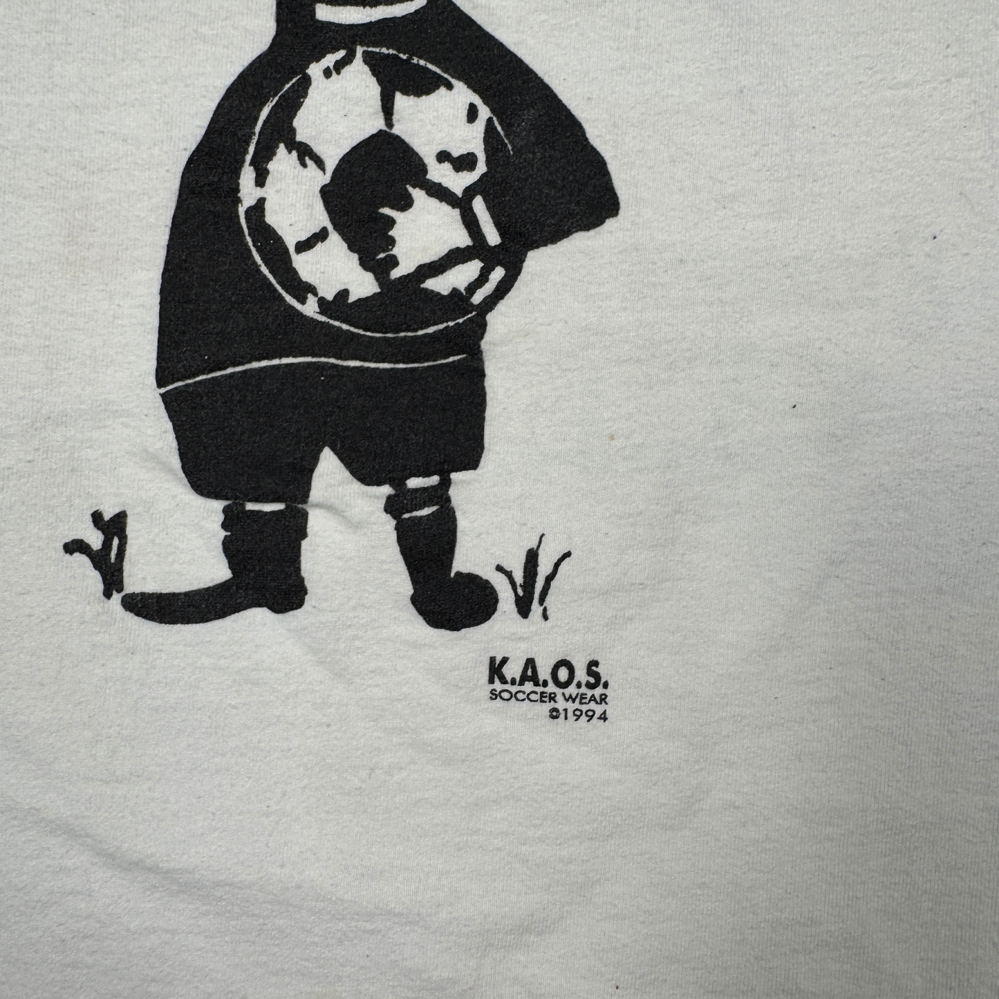(XS/S) 1994 K.A.O.S. Soccer Wear Baby Tee