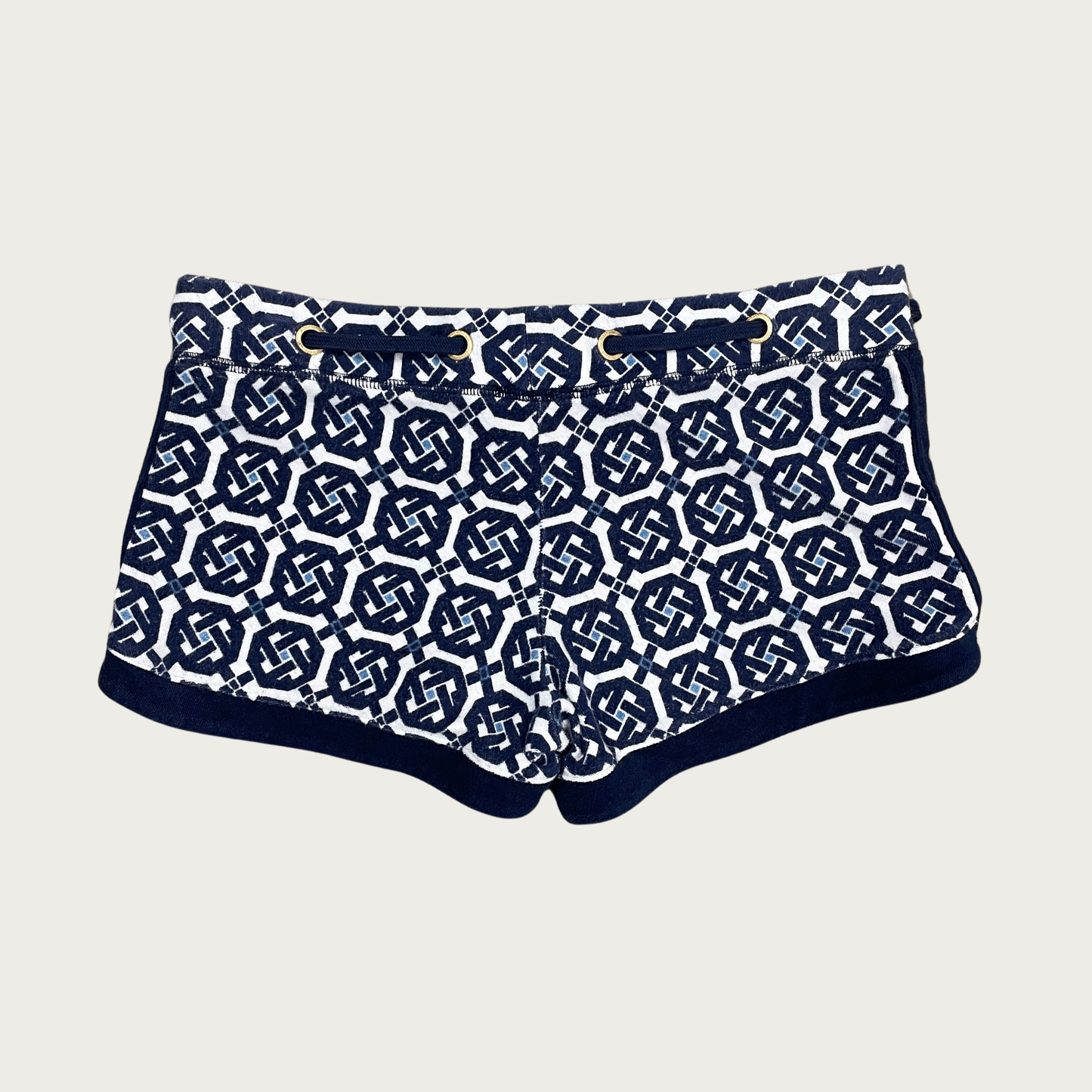 (M) Juicy Couture Patterned Terry Shorts