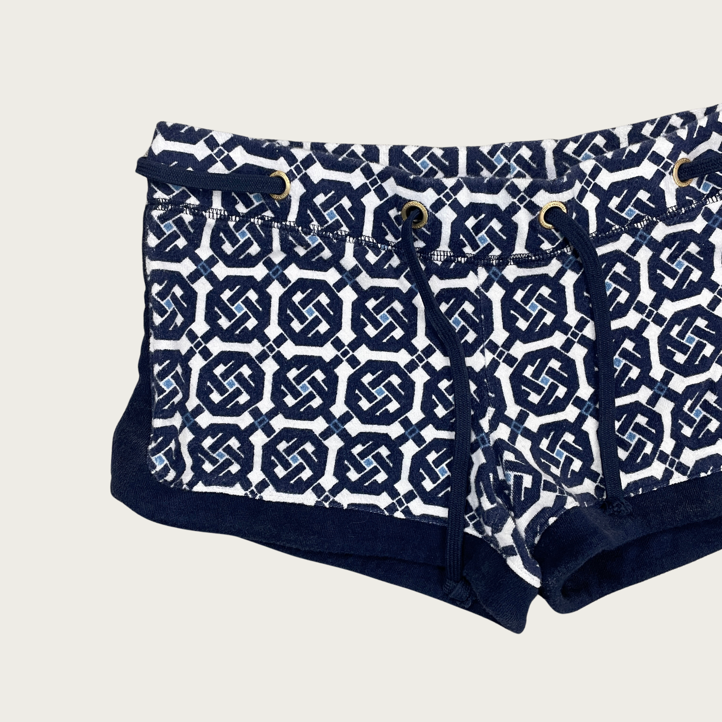 (M) Juicy Couture Patterned Terry Shorts