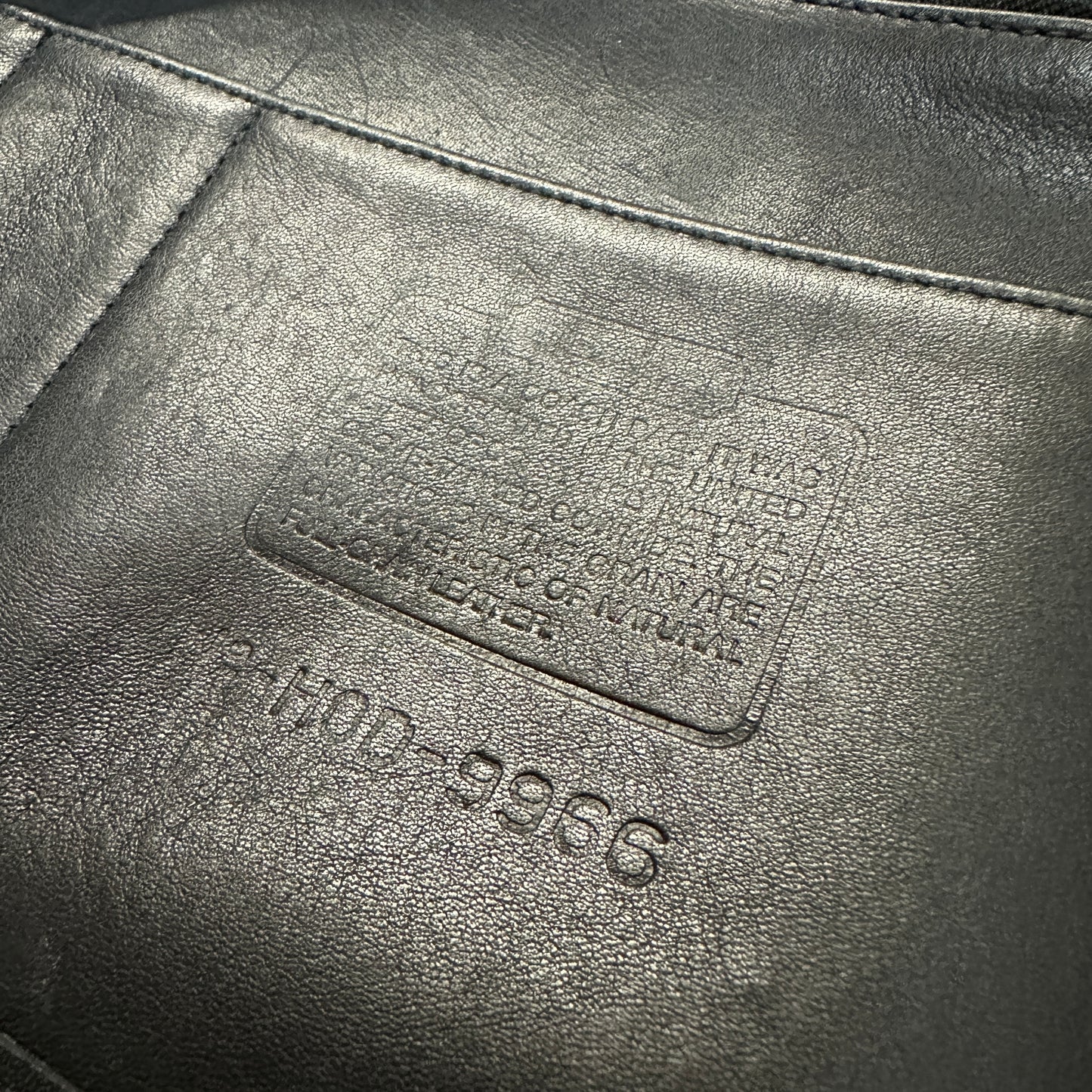 Vintage Coach Black Legacy Bag