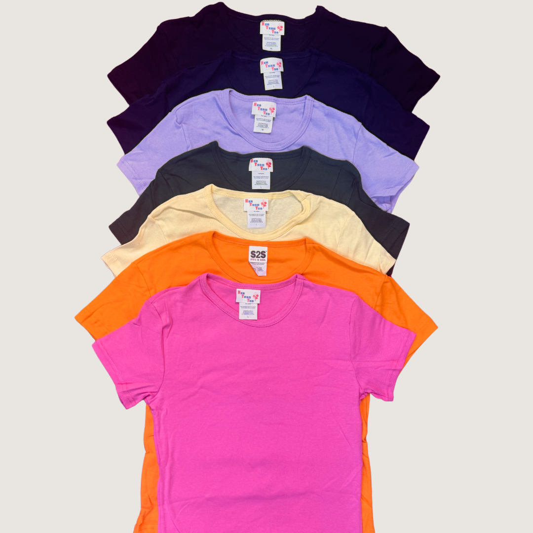 (25) 1990's Deadstock Blank Tees Bundle