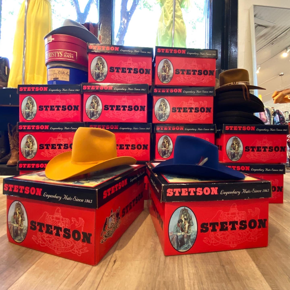 Tally-ho! Stetsons in stock