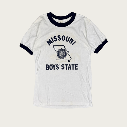 (S/M) 70s Missouri Boys' State Ringer Tee