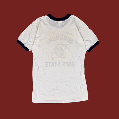 (S/M) 70s Missouri Boys' State Ringer Tee