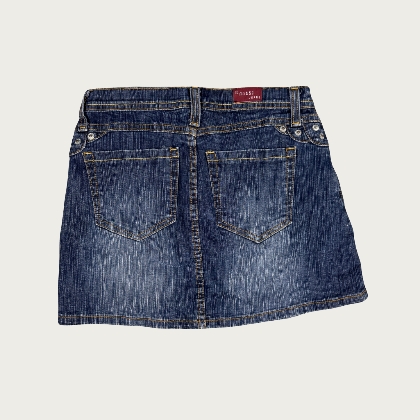 (26") Y2K Denim Mini Skirt