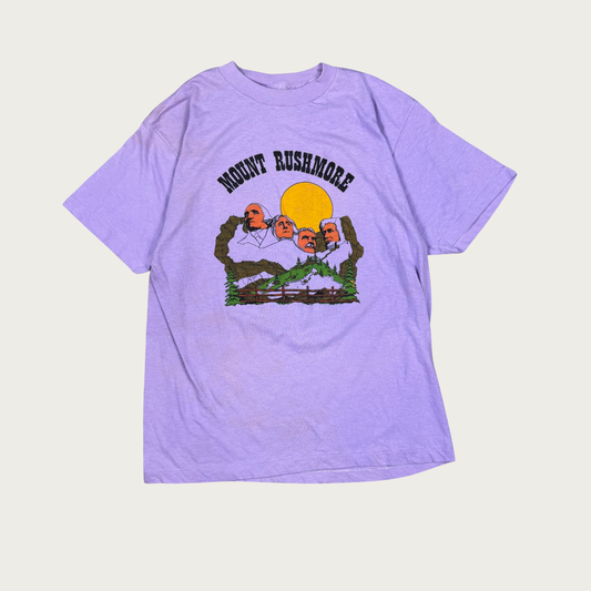 (L) 80s Mount Rushmore Cheeky Tee
