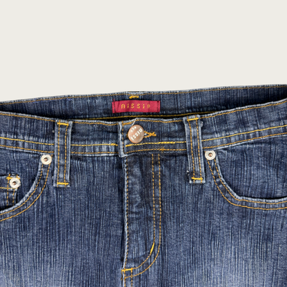 (26") Y2K Denim Mini Skirt