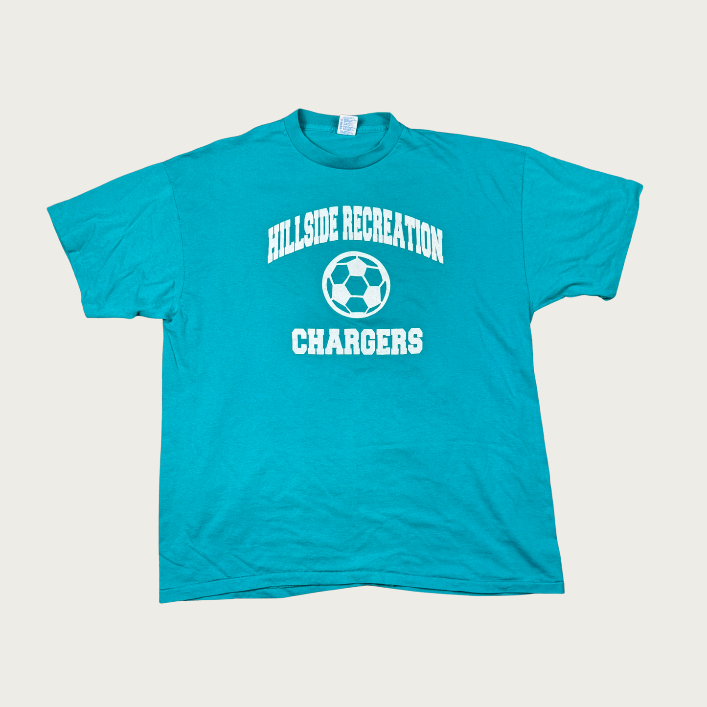 (XXL) 80s/90s Chargers Soccer Coach Tee