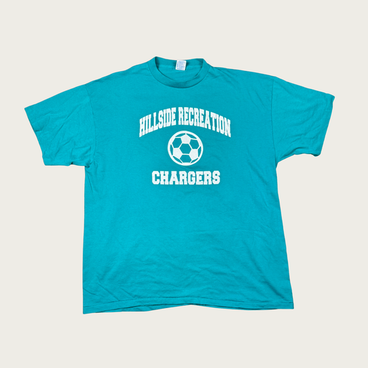 (XXL) 80s/90s Chargers Soccer Coach Tee