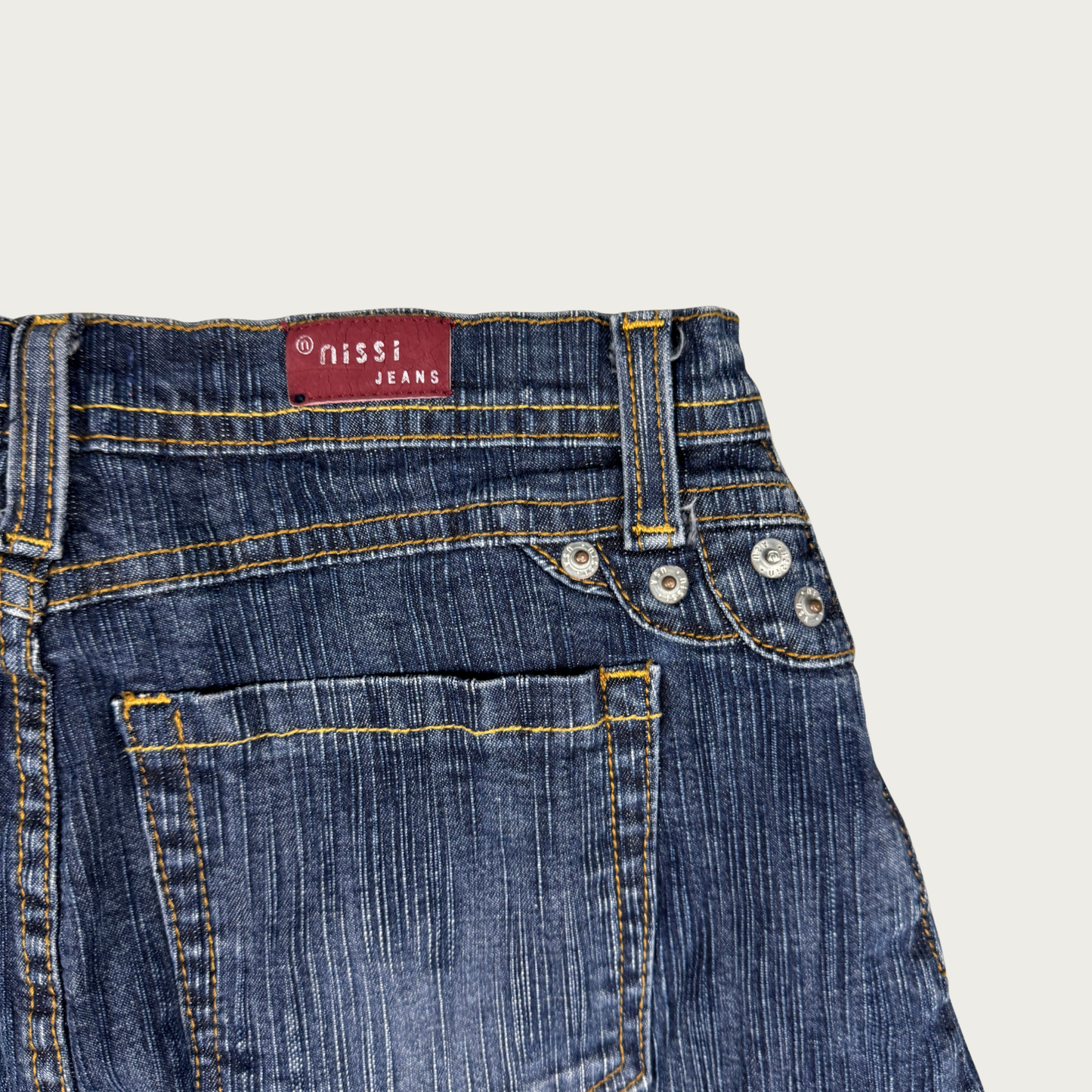 (26") Y2K Denim Mini Skirt