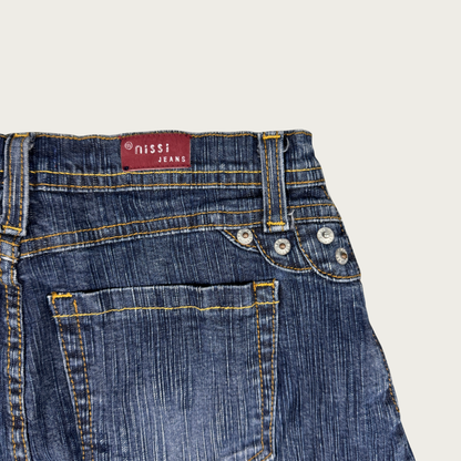 (26") Y2K Denim Mini Skirt