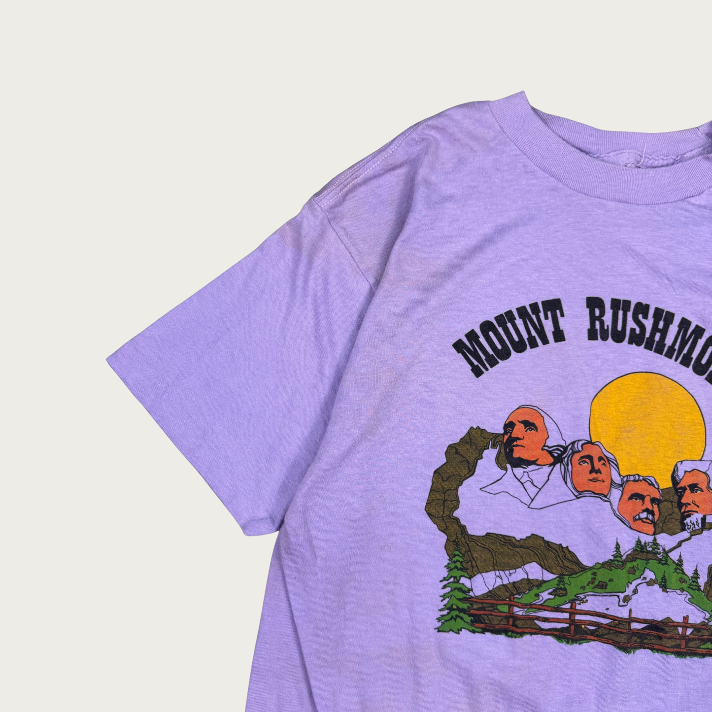 (L) 80s Mount Rushmore Cheeky Tee