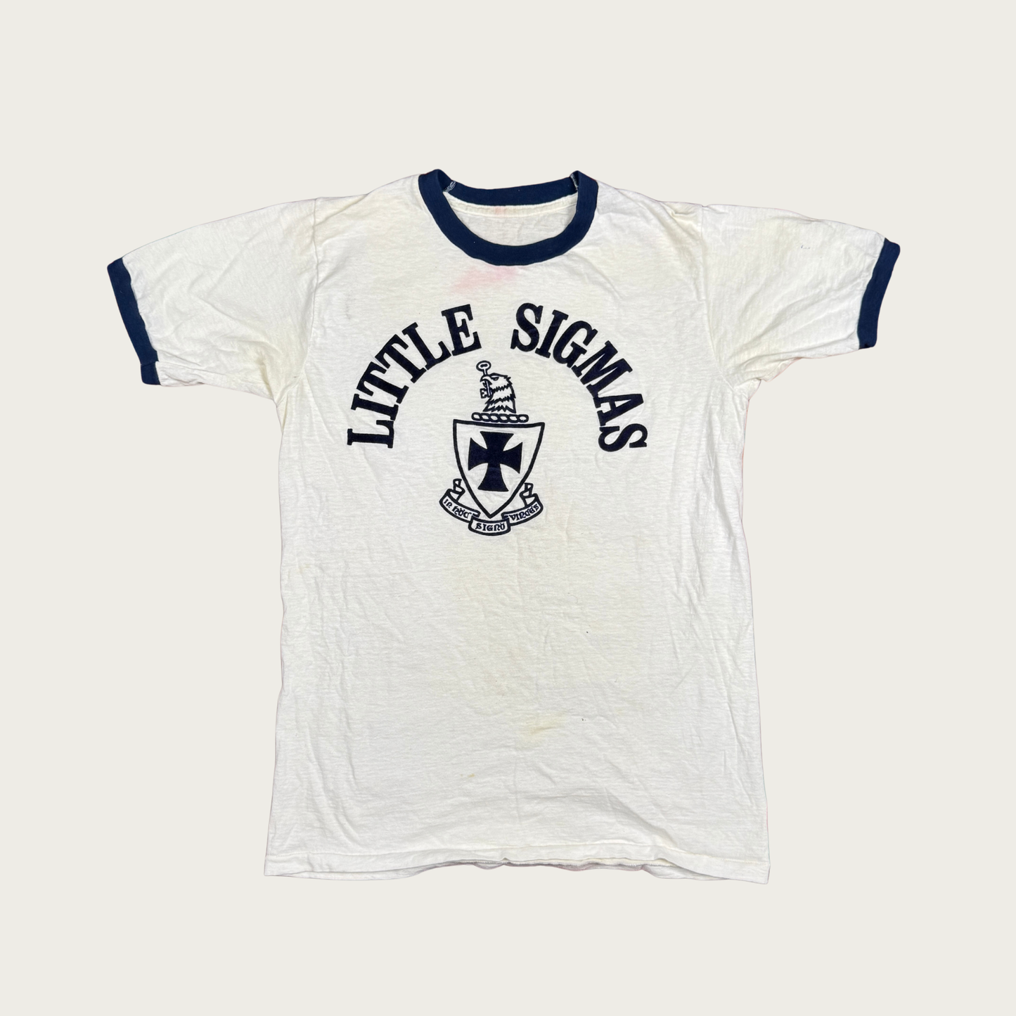 (XS/S) 70s/80s Little Sigmas Ringer Tee