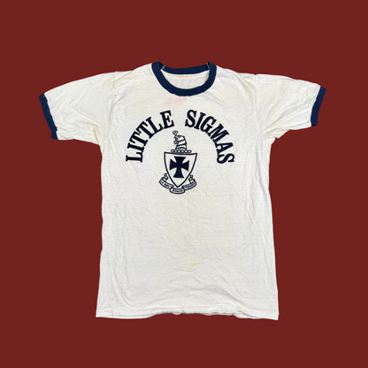 (XS/S) 70s/80s Little Sigmas Ringer Tee