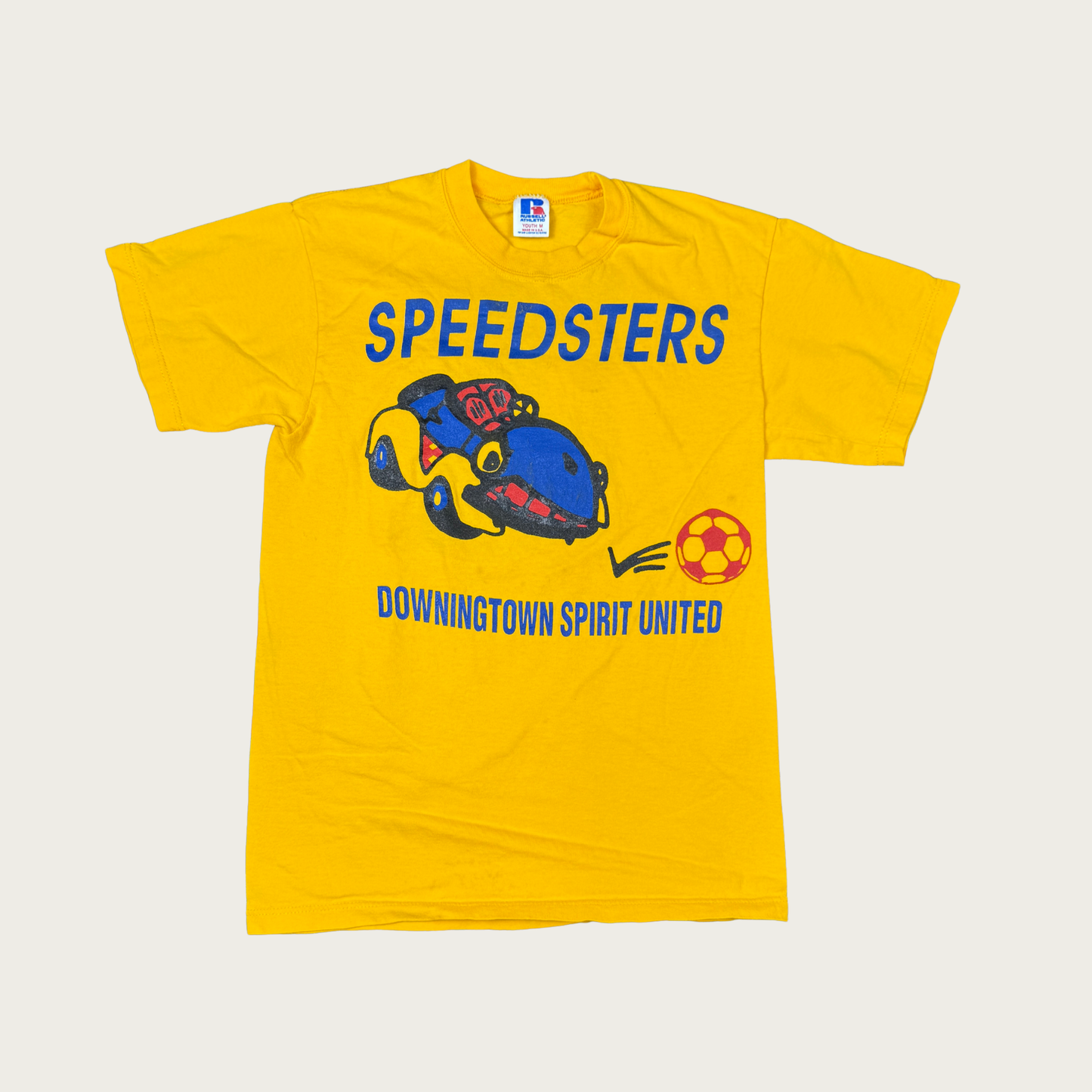 (XS/S) Speedsters Soccer Baby Tee