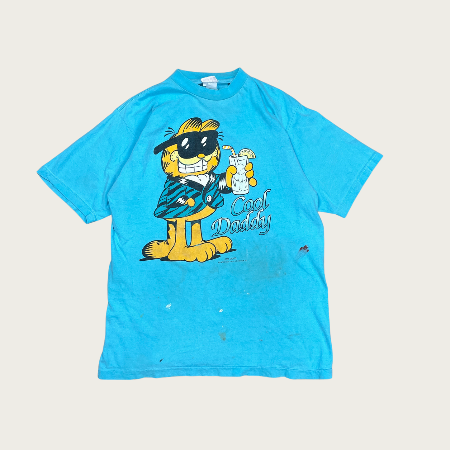 (XL) 80s Cool Daddy Garfield Tee