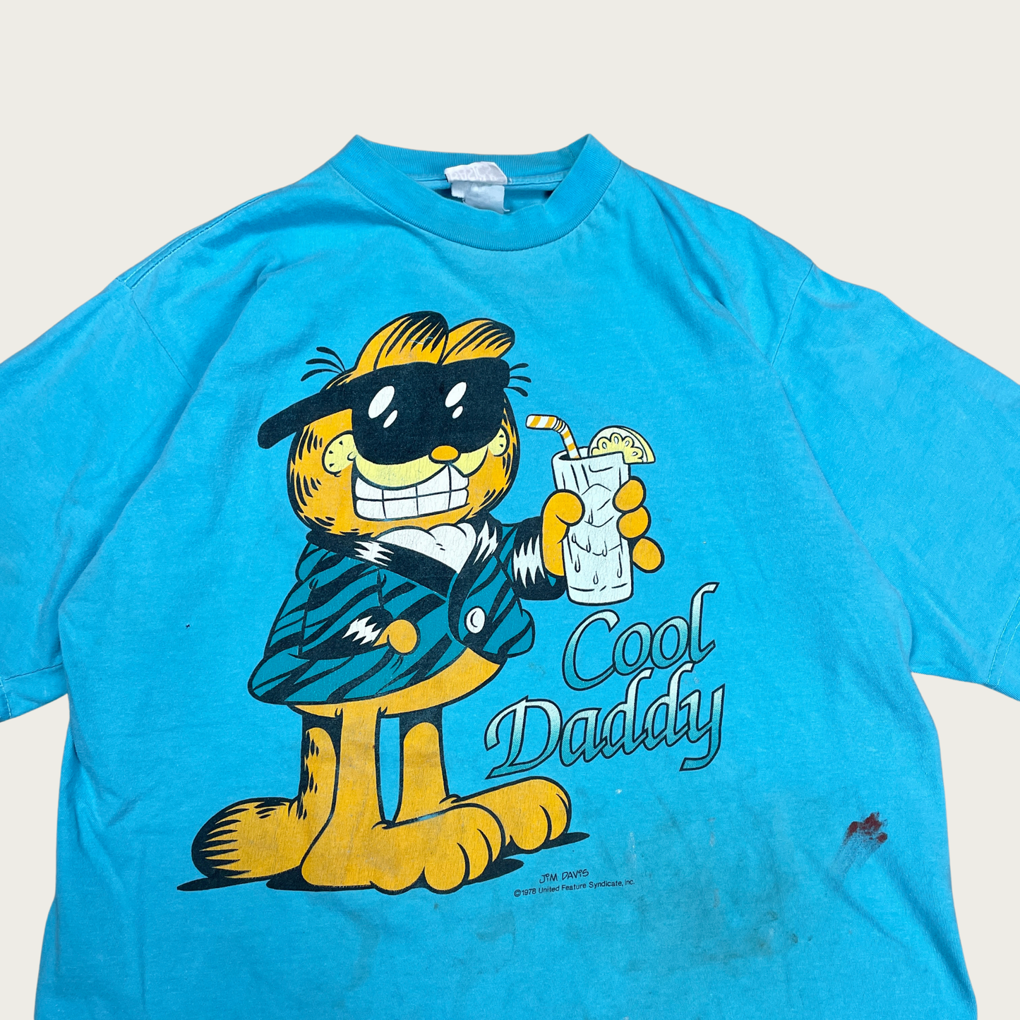 (XL) 80s Cool Daddy Garfield Tee