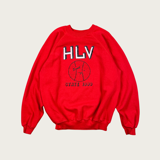 (L/XL) 1990 HLV "Sweet 16" Basketball Sweatshirt