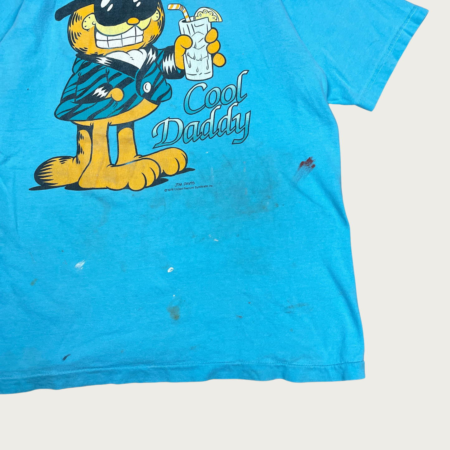 (XL) 80s Cool Daddy Garfield Tee