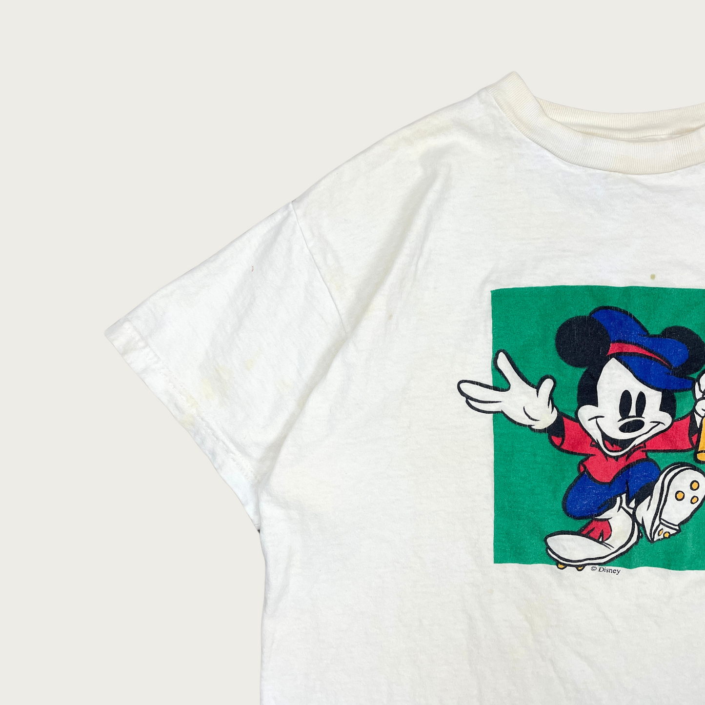 (L) 90s Mickey's Golf Club Tee