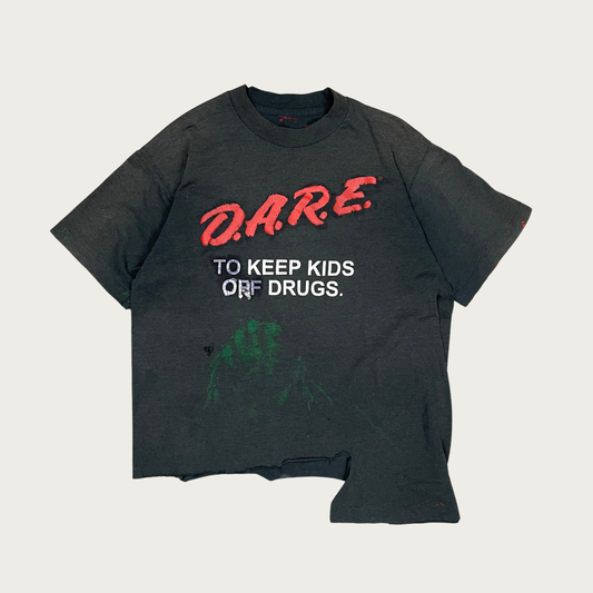 (M) 80s D.A.R.E. Thrashed Tee