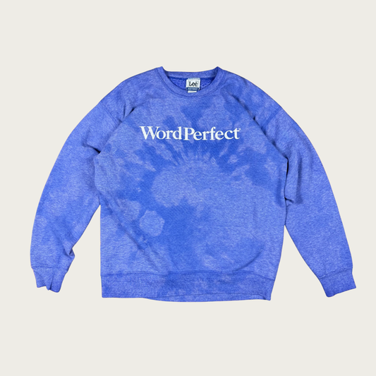 (L/XL) 90s Lee "Word Perfect" Sweatshirt