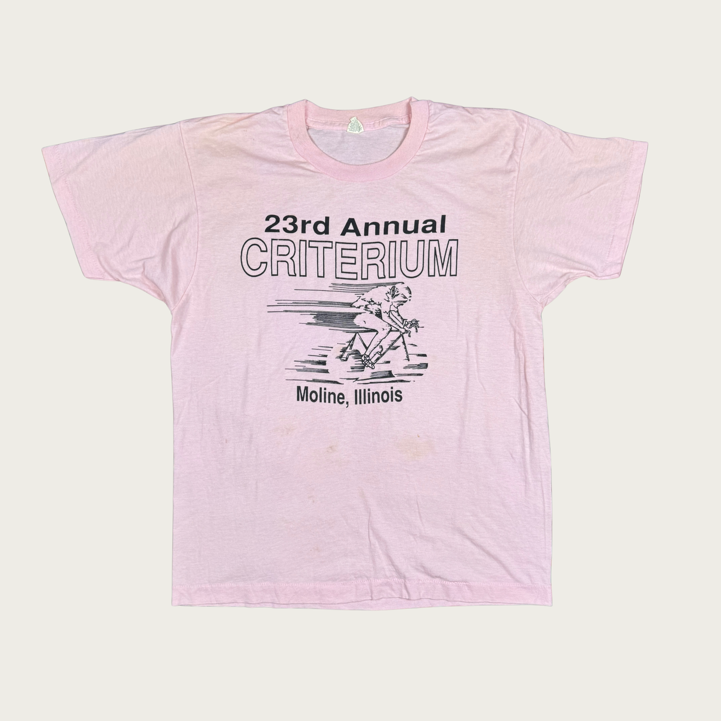 (L) 70s/80s Criterium Illinois Cycling Tee