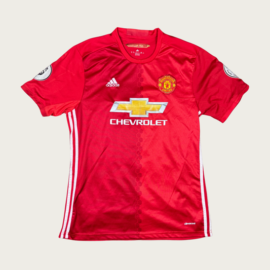 (XL) Adidas Manchester United #9 Pogba 2016/17 Home Jersey