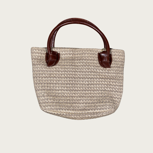 Lord & Taylor Woven Handbag