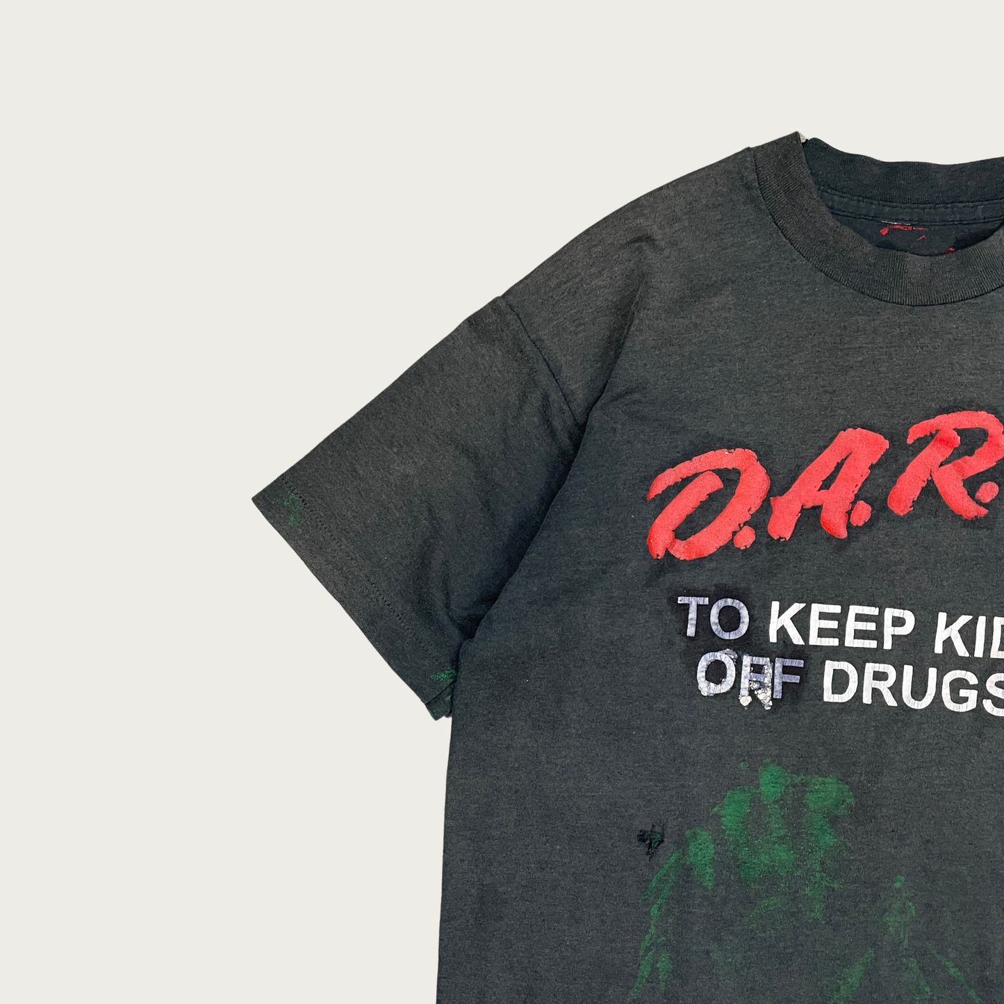 (M) 80s D.A.R.E. Thrashed Tee