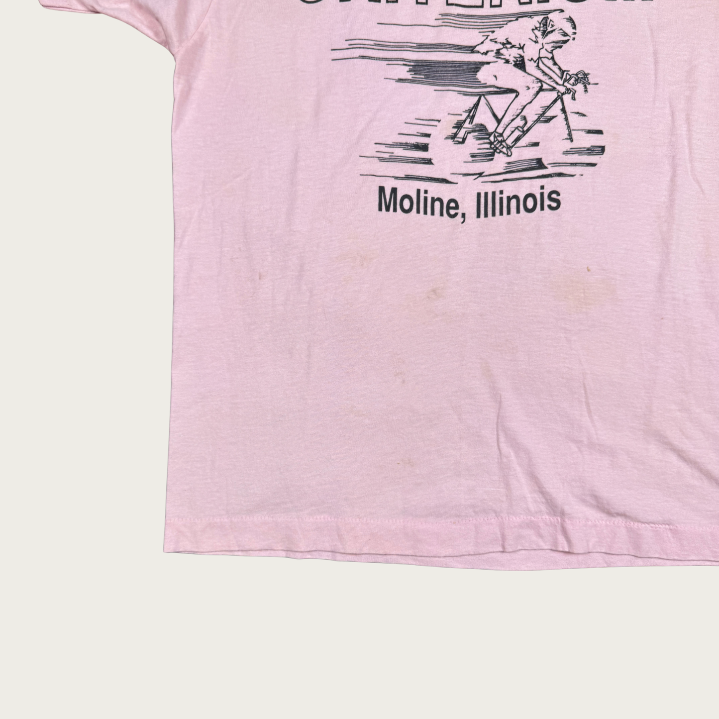 (L) 70s/80s Criterium Illinois Cycling Tee