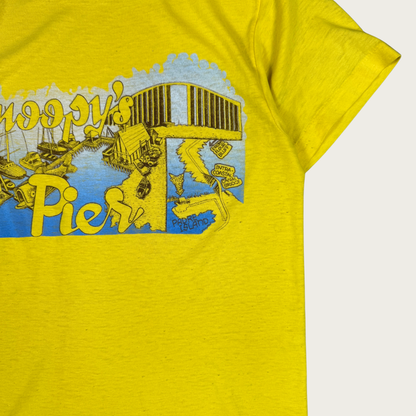 (S/M) 70s/80s Snoopy's Pier Tee
