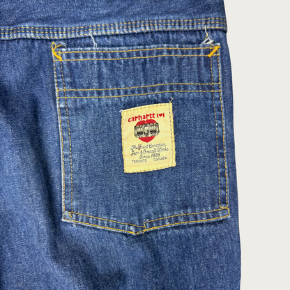 (30x31") 1970s Canadian Carhartt Double Knee Jeans