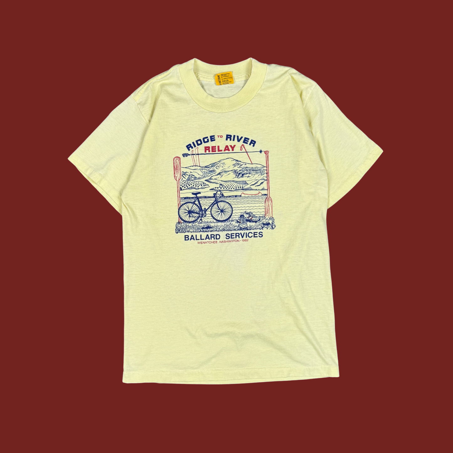 (M) 1982 Ridge To River Relay Tee