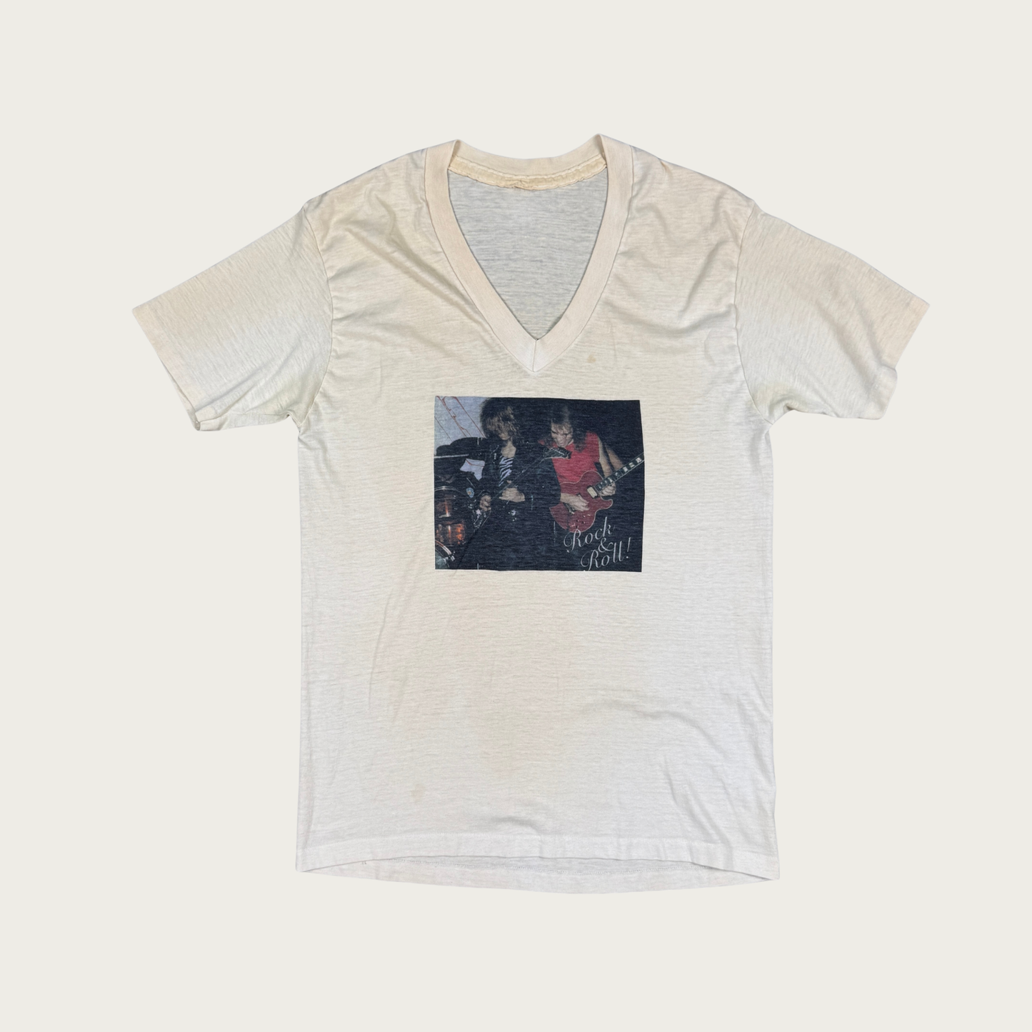 (M) 70s/80s "Rock &amp; Roll!" Tee