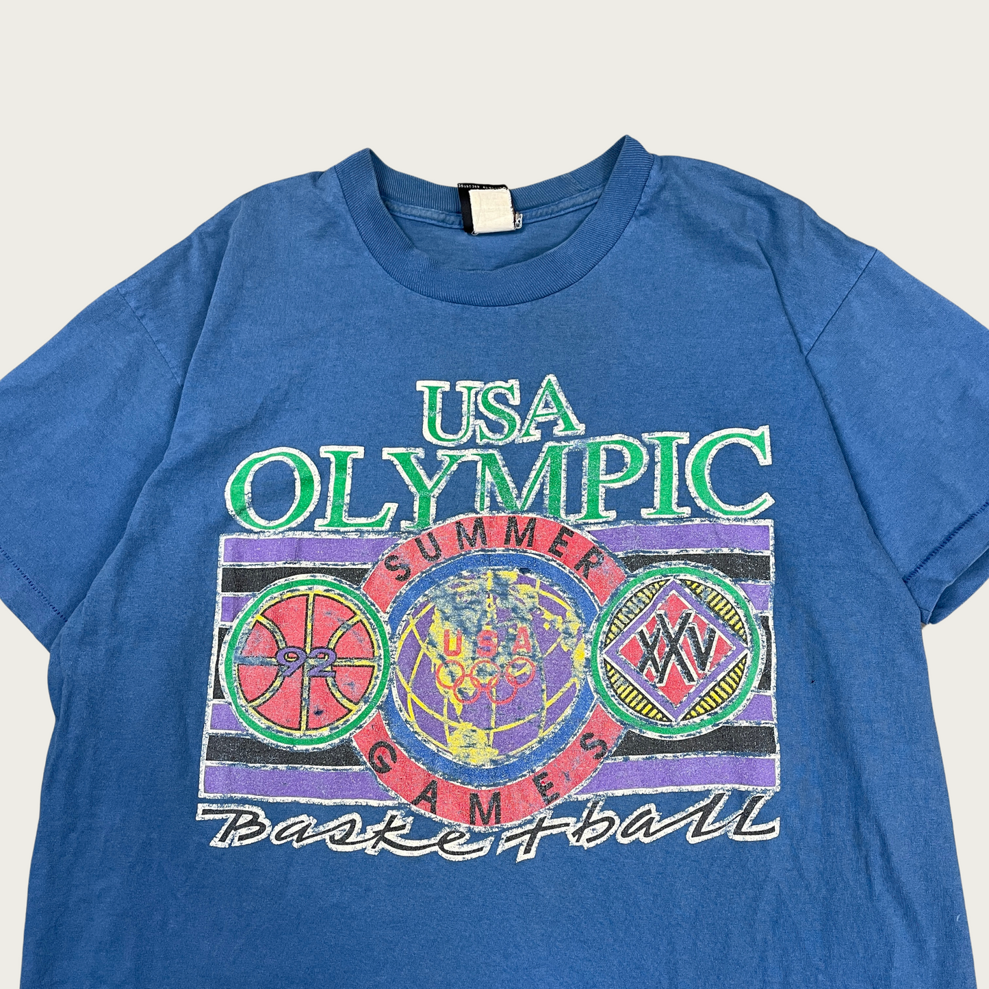 (L) 1992 USA Olympics Basketball Tee