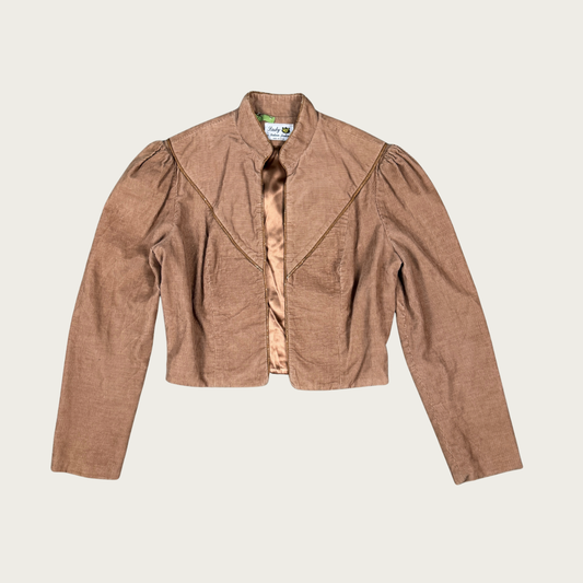(XS/S) 70s/80s Brown Corduroy Jacket