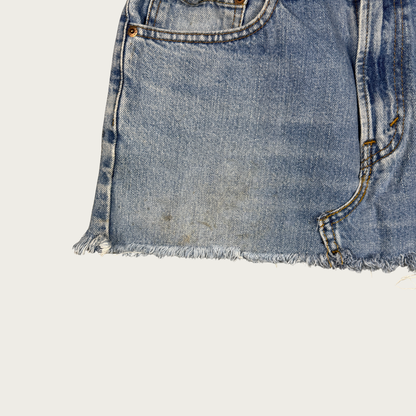 (28") Vintage Levi's Cutoff Mini Skirt
