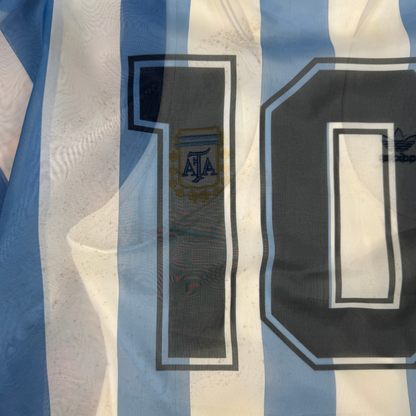 (M) Adidas Argentina #10 Maradona Layered Jersey