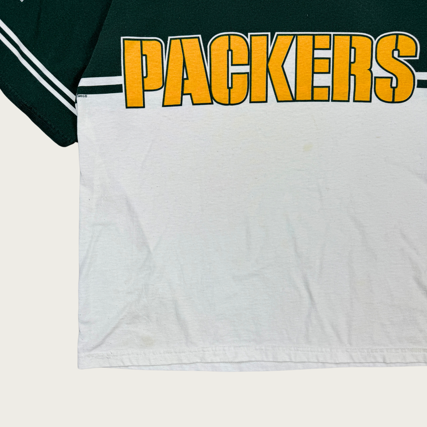 (XL) 90s Green Bay Packers Cotton Jersey Tee