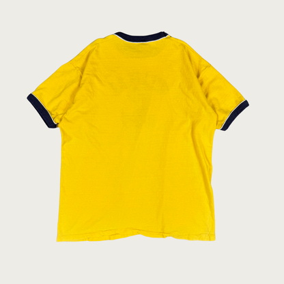 (L/XL) 70s/80s Millikan Rams Ringer Tee