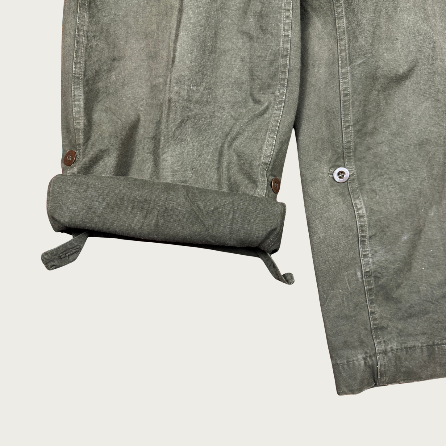 (25"-29") 1950s Dutch Military Field Pants